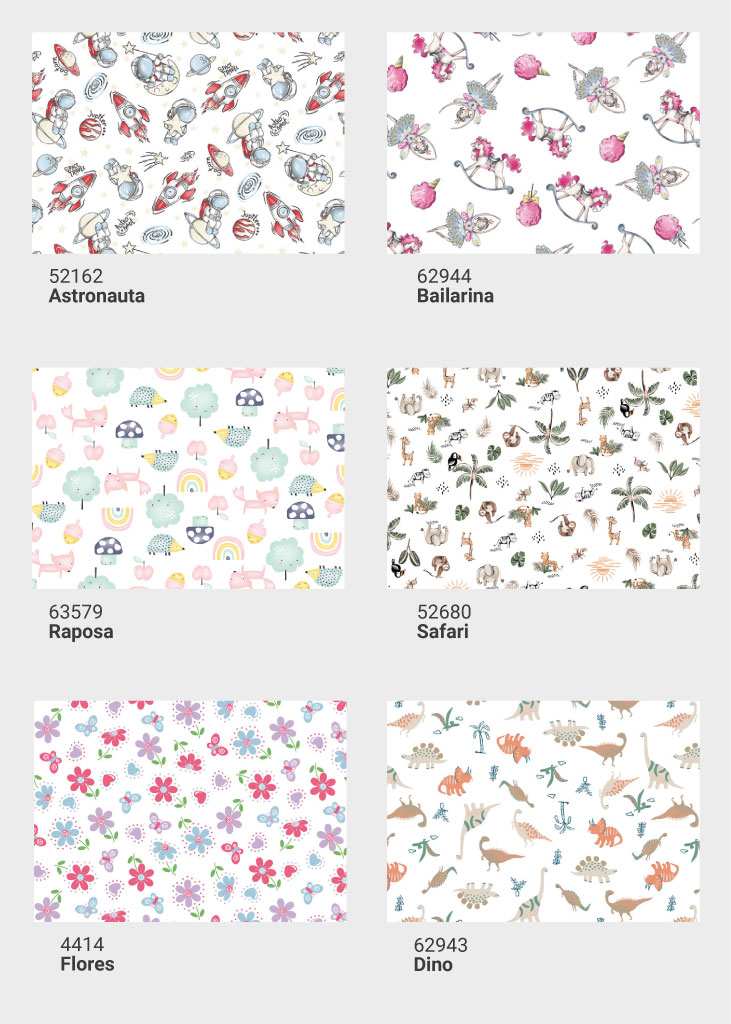 Fralda Estampada Serigrafia